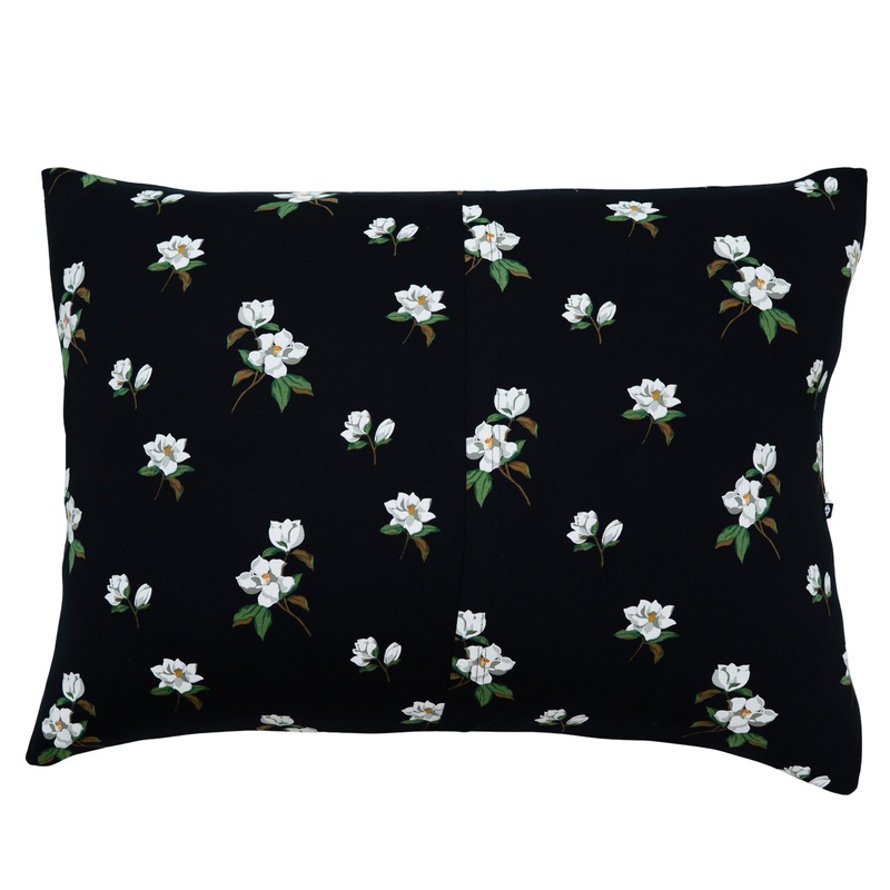 Standard Pillowcase in Big Midnight Magnolia