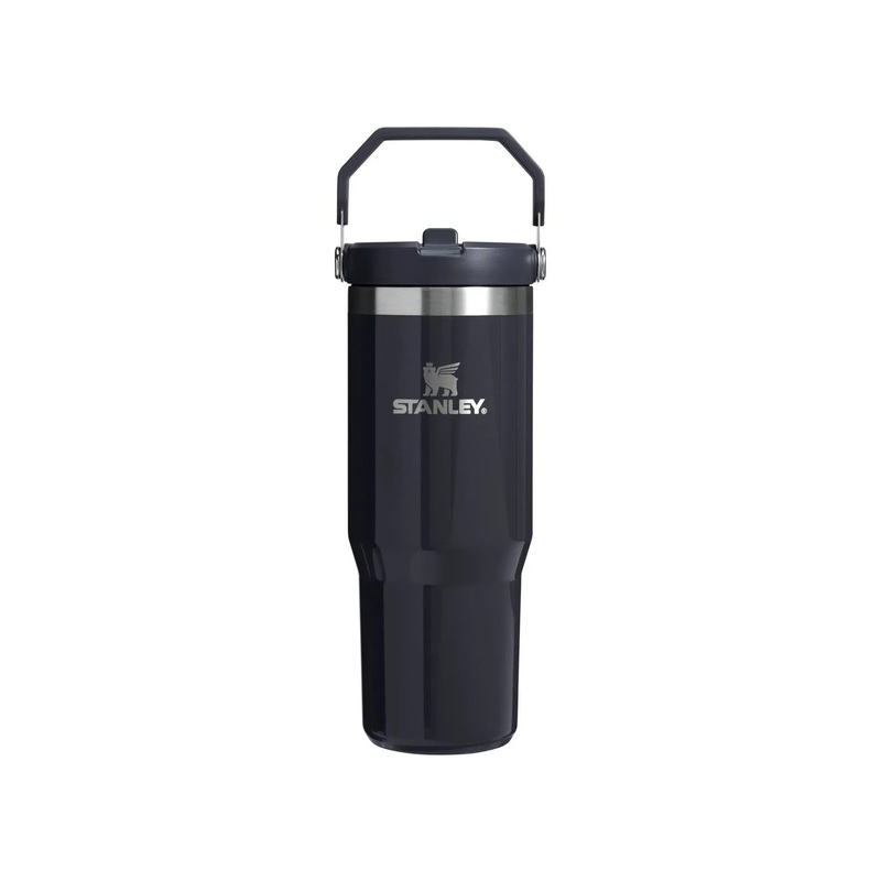 30 oz Stainless Steel IceFlow Flip Straw Tumbler Crystal Clear Night – e.l.f