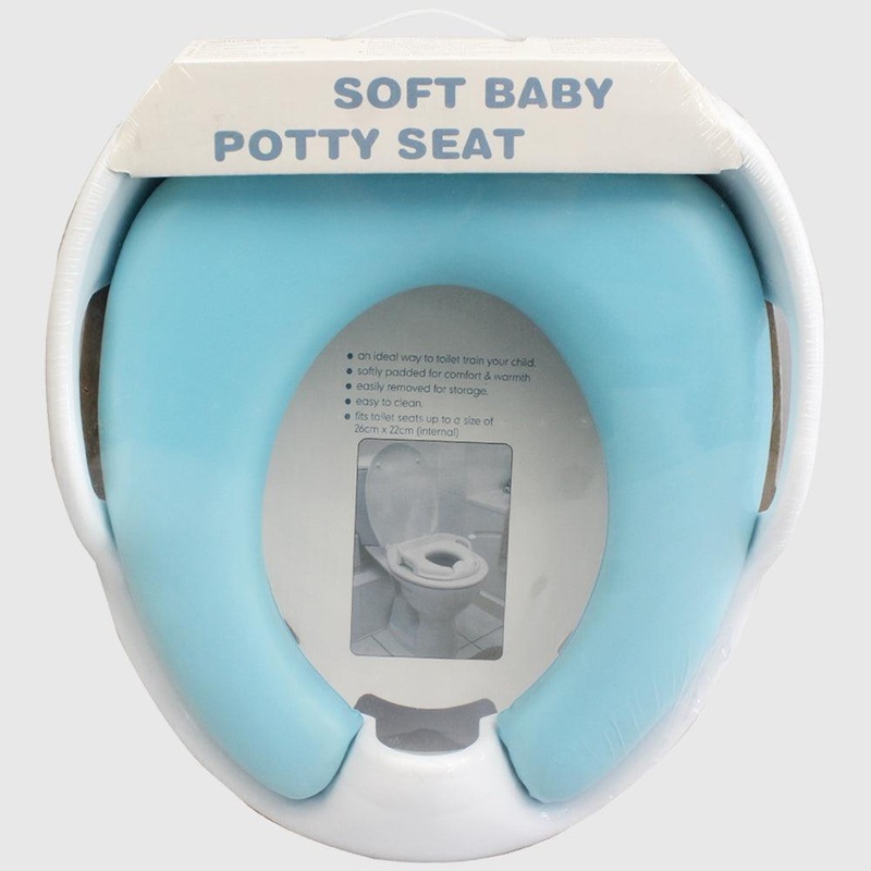 Blue Soft Toilet Seat