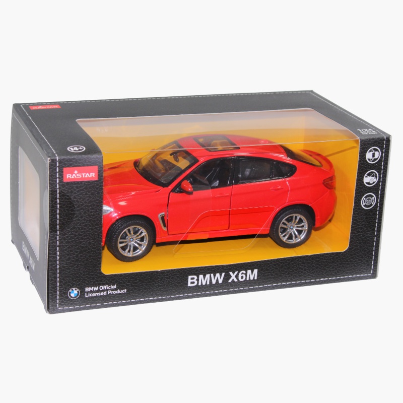 BMW X6M Die-Cast Car – Red