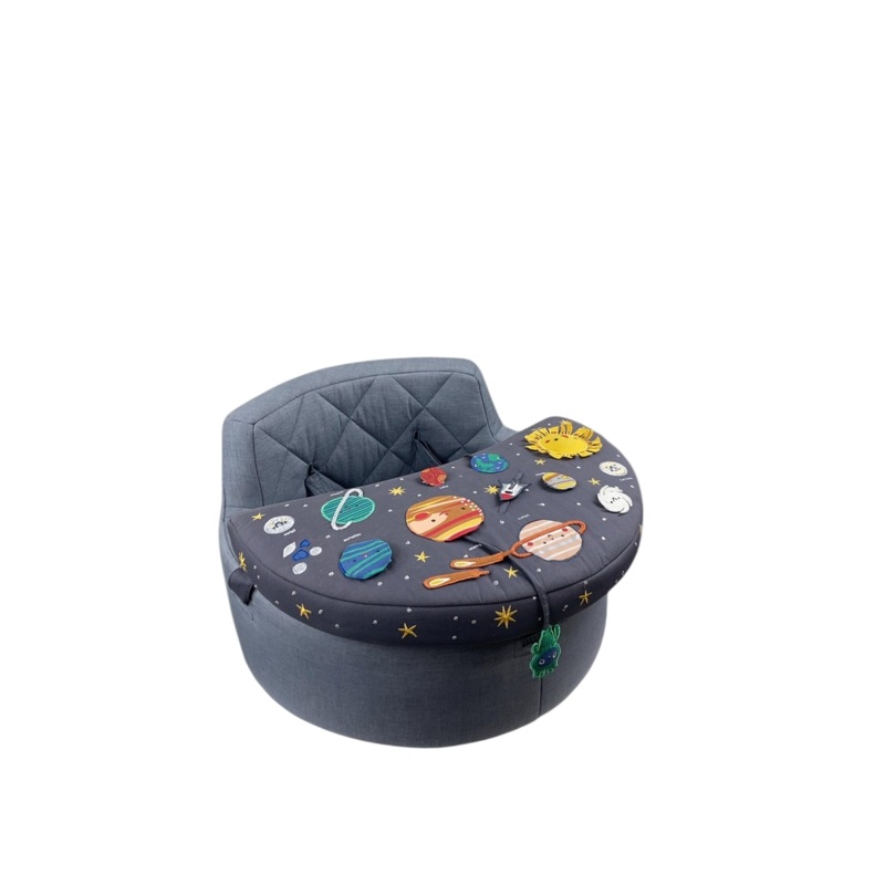 Crate & Kids Busy Baby Activity Chair, Deep Space