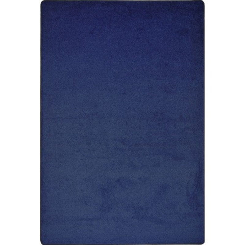 Endurance Solid Color Rug, 12′ x 6′ Rectangle, Midnight Sky
