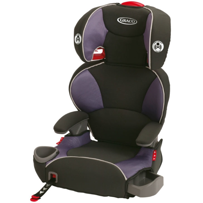 Graco AFFIX Highback Belt Positioning Booster Car Seat with Latch System – Grapeade
