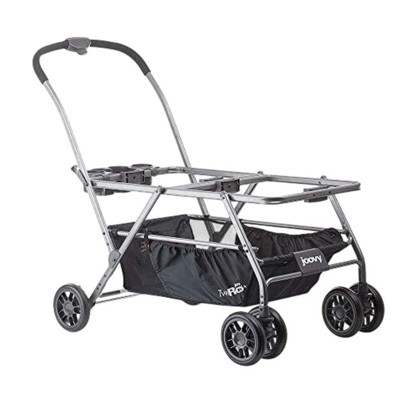 Joovy Twin Roo+ Car Seat Stroller, 2021