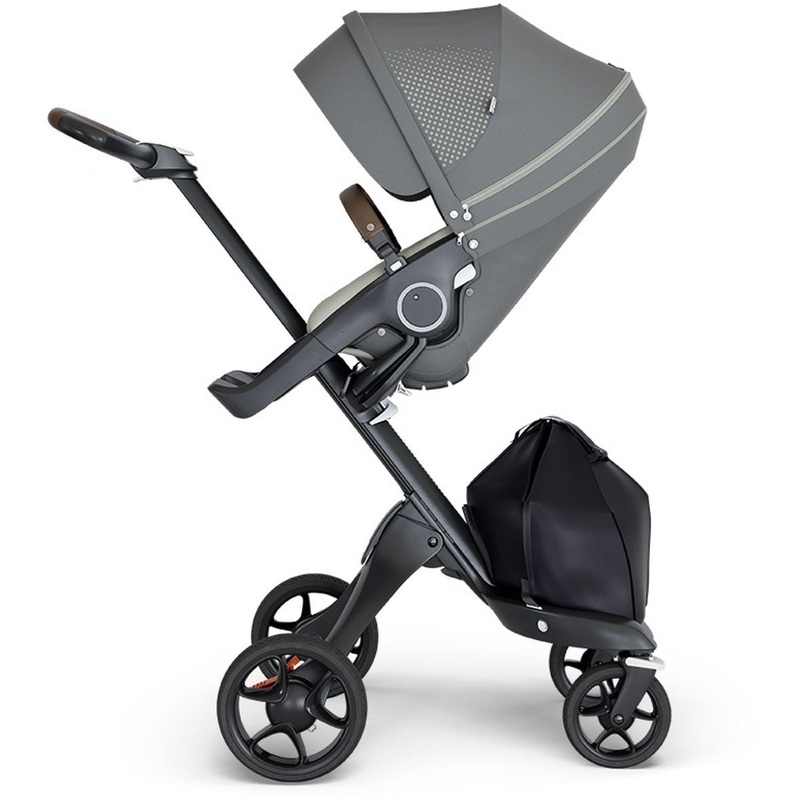 Stokke Xplory 6 Stroller – Athleisure Green/Black/Brown