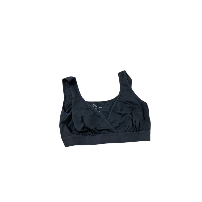 Storq Deluxe Nursing and Sleep Bra, Black, Large
