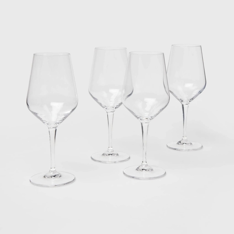 15oz 4pk Glass Atherton White Wine Glasses