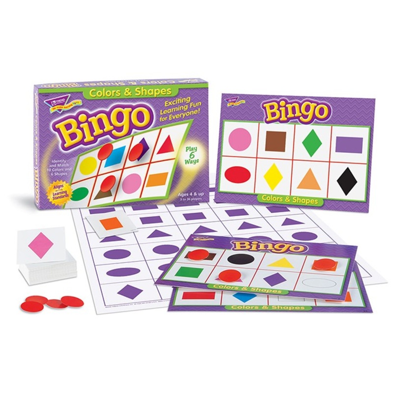 Bingo Game – Colors & Shapes