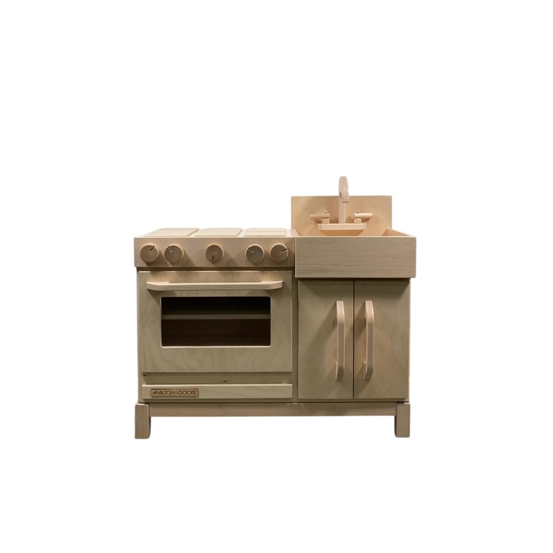 Milton & Goose Essential Play Kitchen, Natural