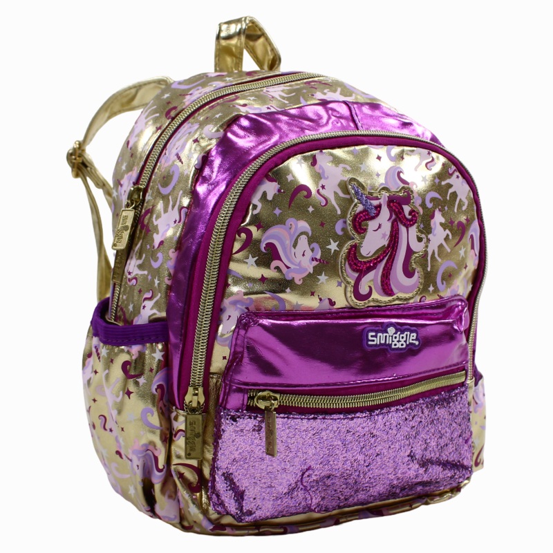 Smiggle Unicorn Teeny Tiny Backpack  12 Inch