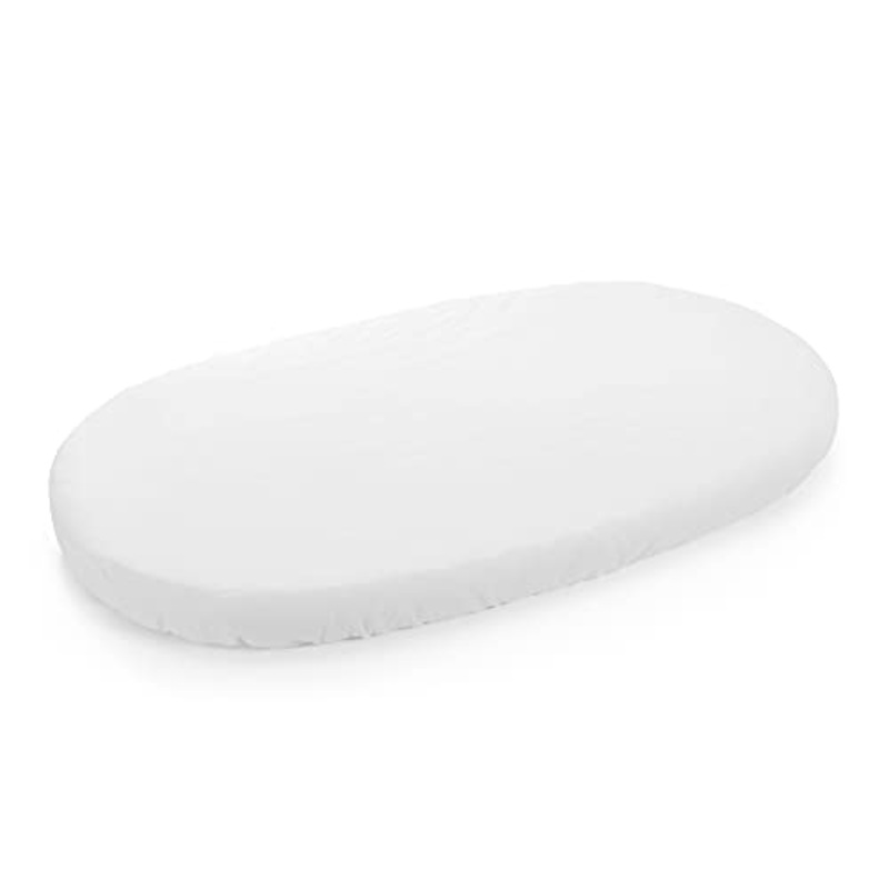 Stokke Sleepi Fitted Sheet, White, V3