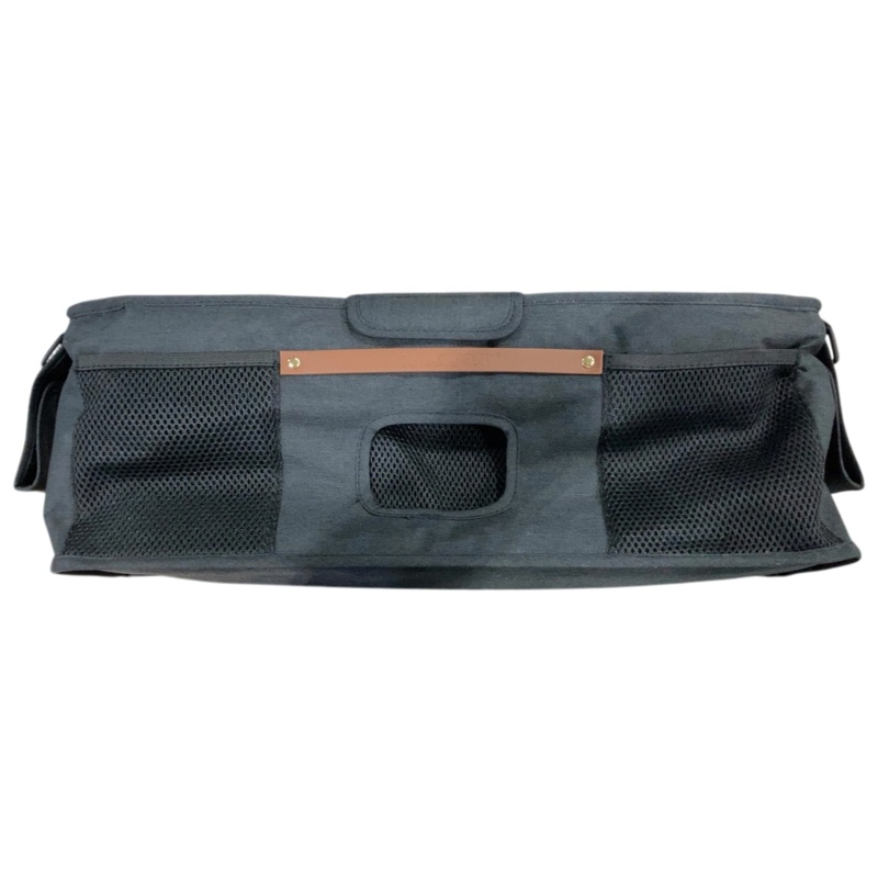 Wonderfold Parent Console, 4 Seater (4 Cup Holders), Volcanic Black