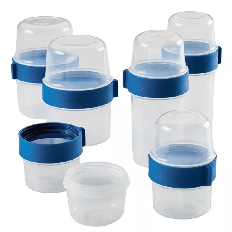 12 Piece Easy Essentials Twist Two Way Food Storage Container Set