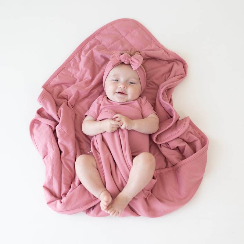 Baby Blanket in Apple Blossom 1.0