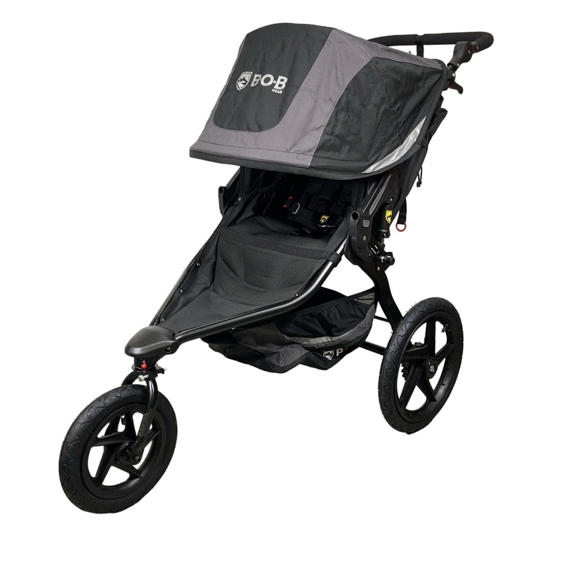 BOB Revolution Flex 3.0 Single Jogging Stroller, 2024, Graphite Black