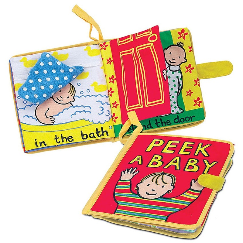 Jellycat Peek a Baby Activity Book