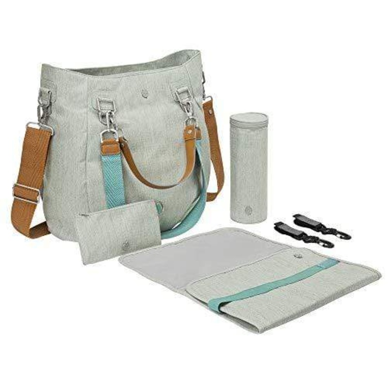 Lassig Lassig Green Label Mix ‘n Match Diaper Bag Light Grey