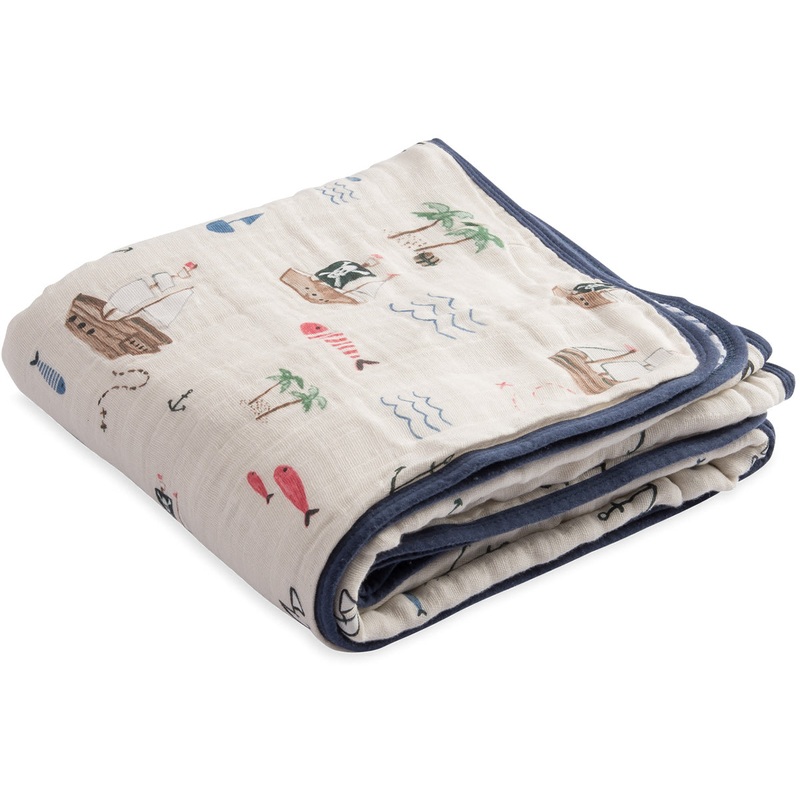 Little Unicorn Cotton Muslin Quilt – Treasure Map