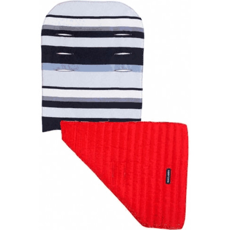 Maclaren Reversible Seat Liner Stripe Monochrome