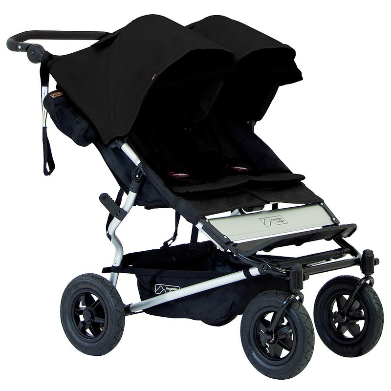 Mountain Buggy Duet Double Stroller – Black