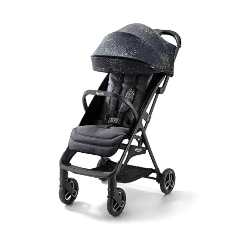 Ready2Jet Compact Stroller  Compact Travel Stroller with Automatic Fold – Splatter Art (See Description)