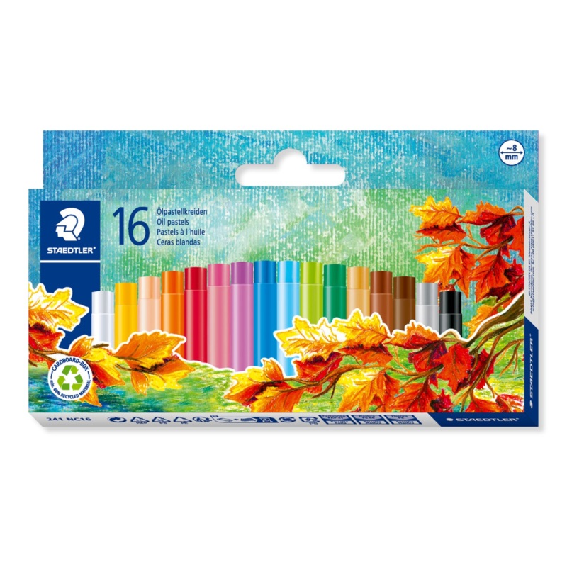 Staedtler Noris Pastel Crayons  16 Colors