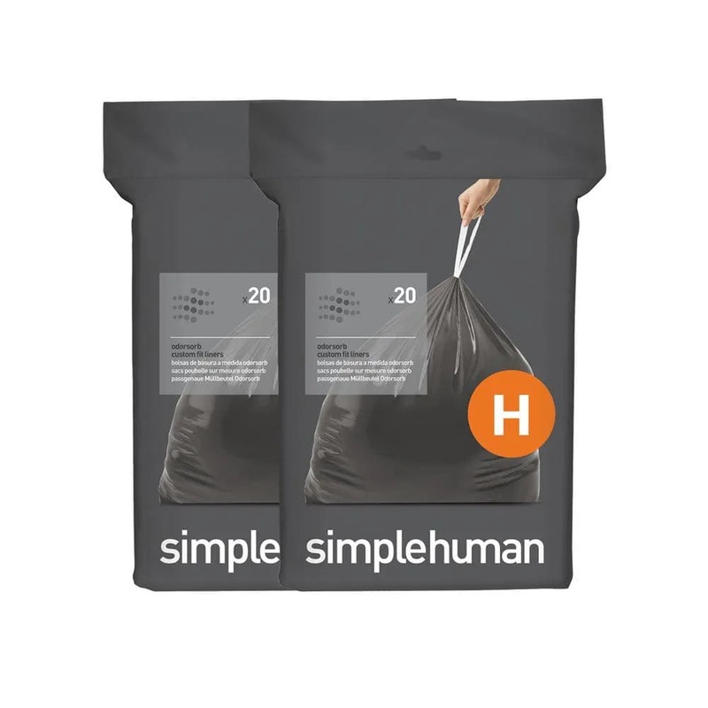 13 Gal. Odorsorb Trash Bags – 50 Ltr. Pack of 40