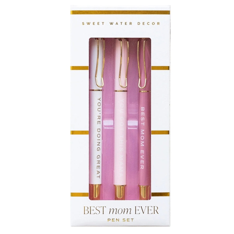 Best Mom Ever Metal Pen Set – Mother’s Day Gifts