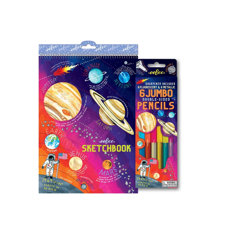 eeBoo Solar System Sketchbook