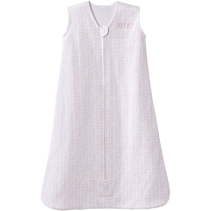 Halo SleepSack Wearable Blanket – Chevron Blush (Medium)