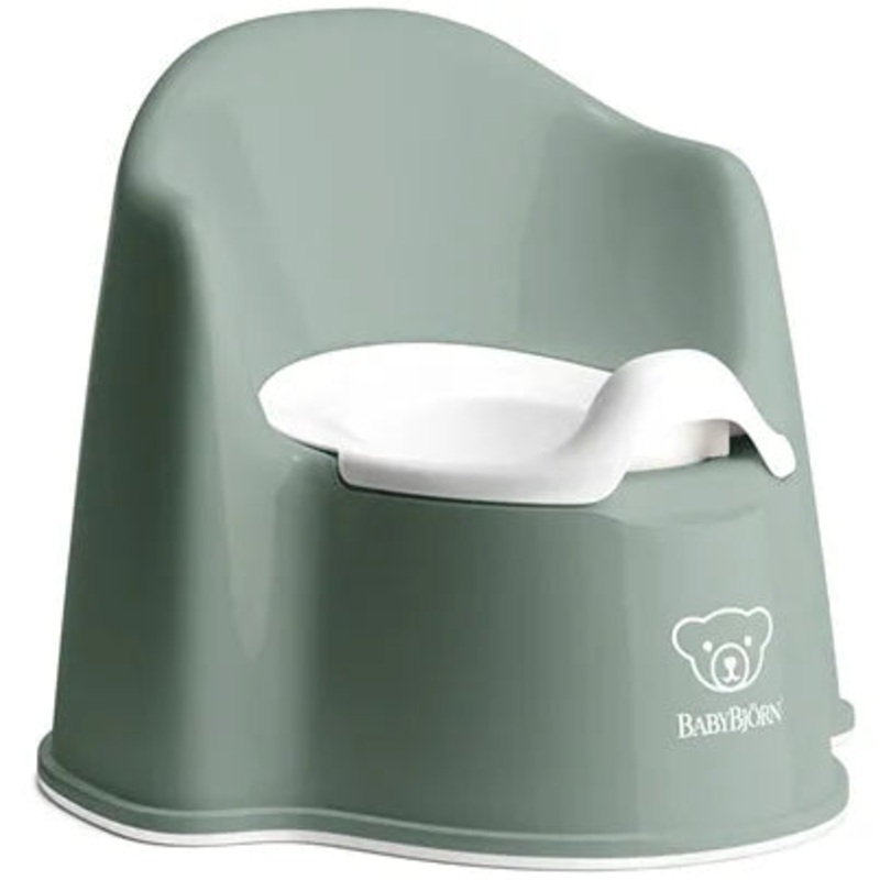 Potty Chair – Deep green/White