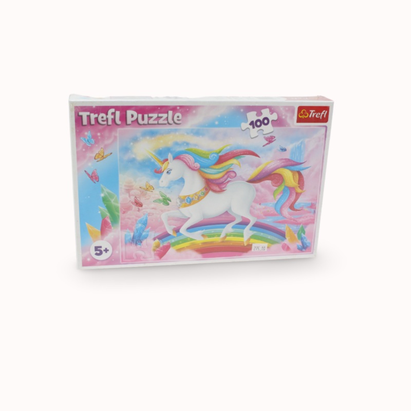 Trefl In The Crystal World Of Unicorns Puzzle – 100 Pcs