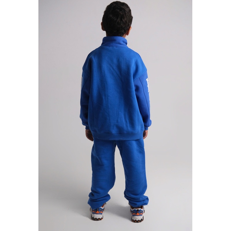 Unisex Blue “Playing Outdoors Club” Comfy Sweatpants