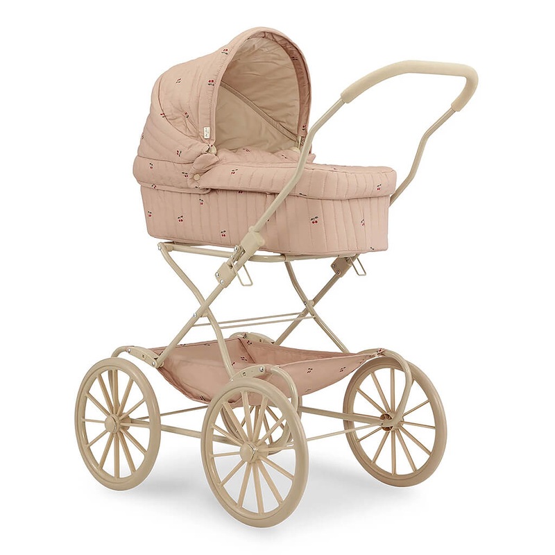 Doll Pram Cherry Blush