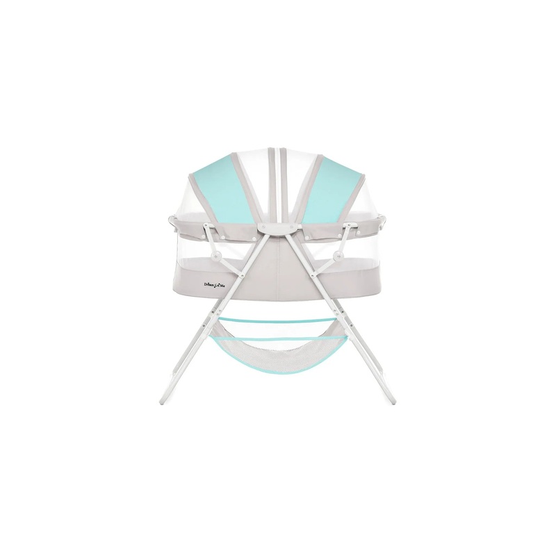 Dream On Me Karley Bassinet, Blue And Grey