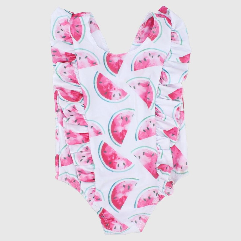 Fresh Watermelon One-Piece Swim Suit