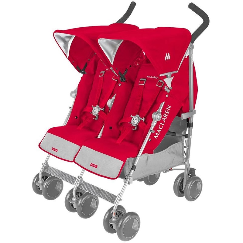 Maclaren Open Box Twin Techno Double Stroller – Cardinal