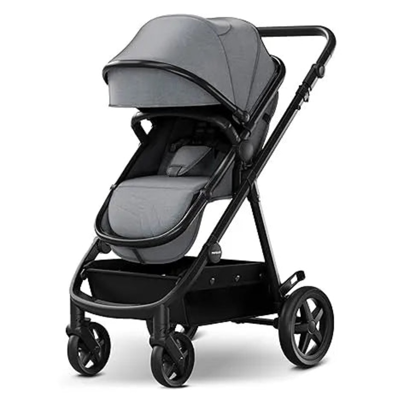 Meteor Stroller – Grey / Black Frame