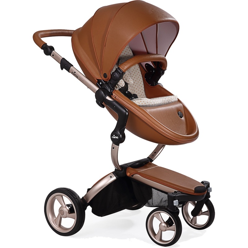 Mima 2019 Xari Complete Stroller, Rose Gold – Camel / Sandy Beige