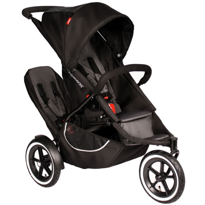 Phil & Teds Classic v2 Buggy with Double Kit – Black