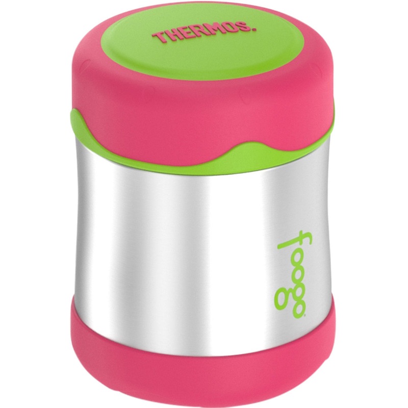 Thermos Foogo Vacuum Insulated Stainless Steel Food Jar 10oz – Watermelon/Green