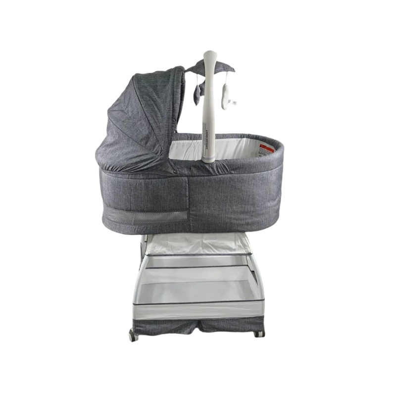 TruBliss Sweetli Deluxe Bassinet, Stonewash