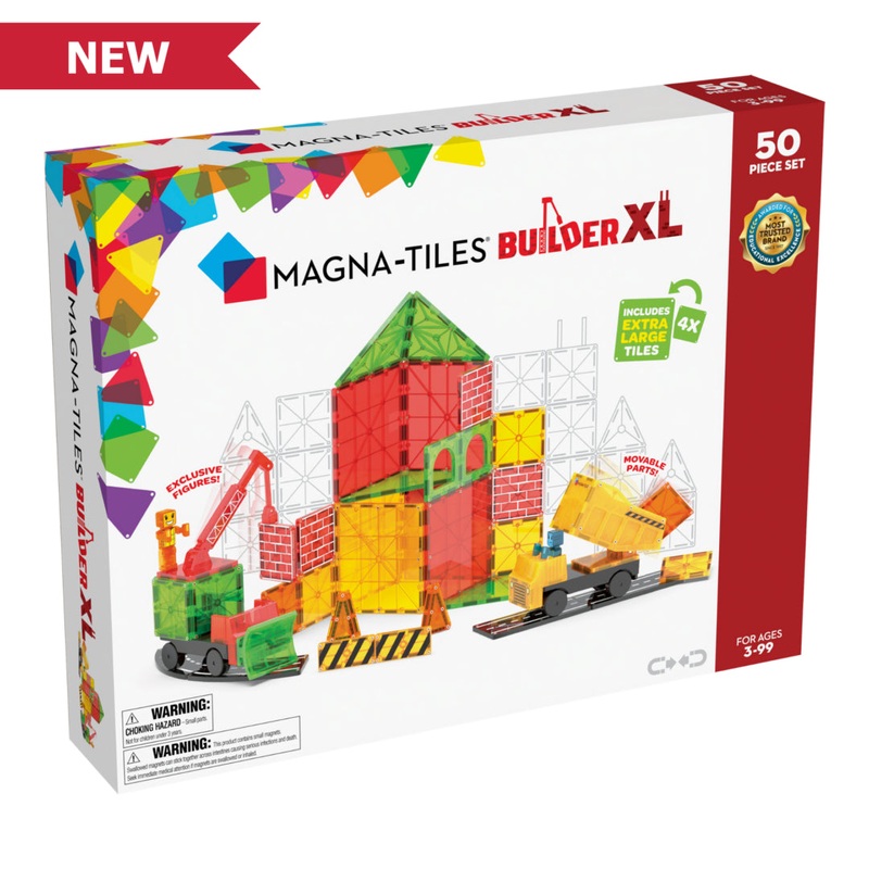 Valtech Magna-Tiles Builder XL 50 Piece Set