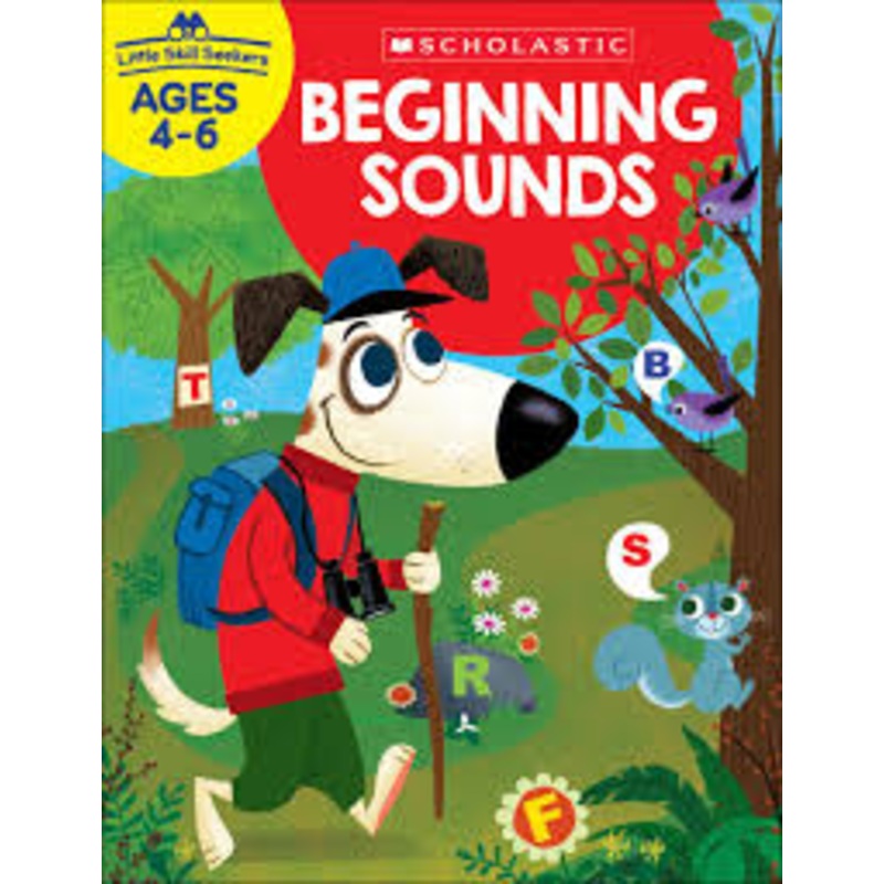 Beginning Sounds Workbook Ages 4-6