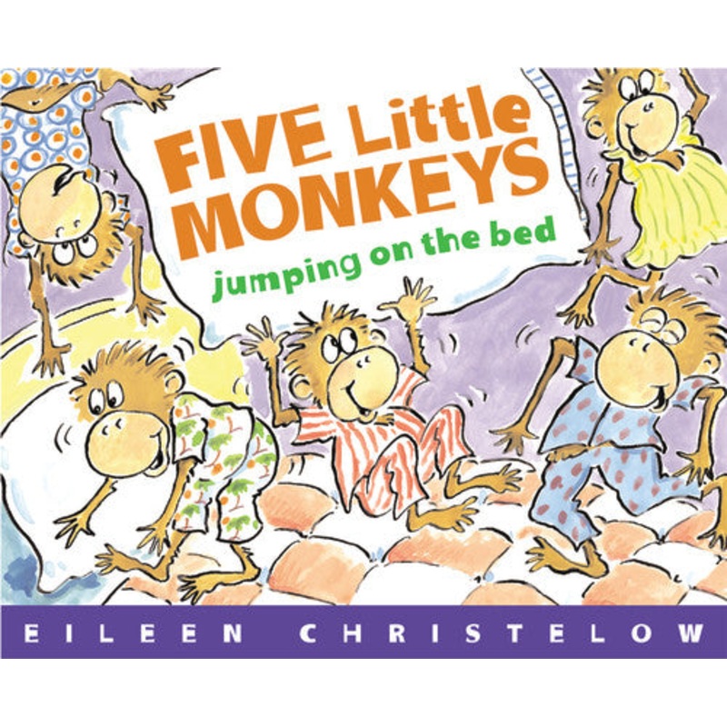 Five Little Monkeys Jumping on the Bed Board Book