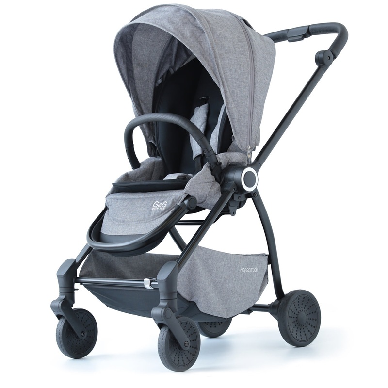 guzzie+Guss Hopscotch Stroller – Salt & Pepper