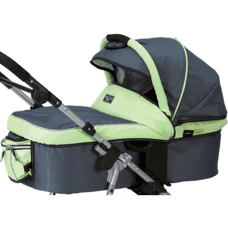 Valco Baby Runabout TriMode Bassinet in Pistachio