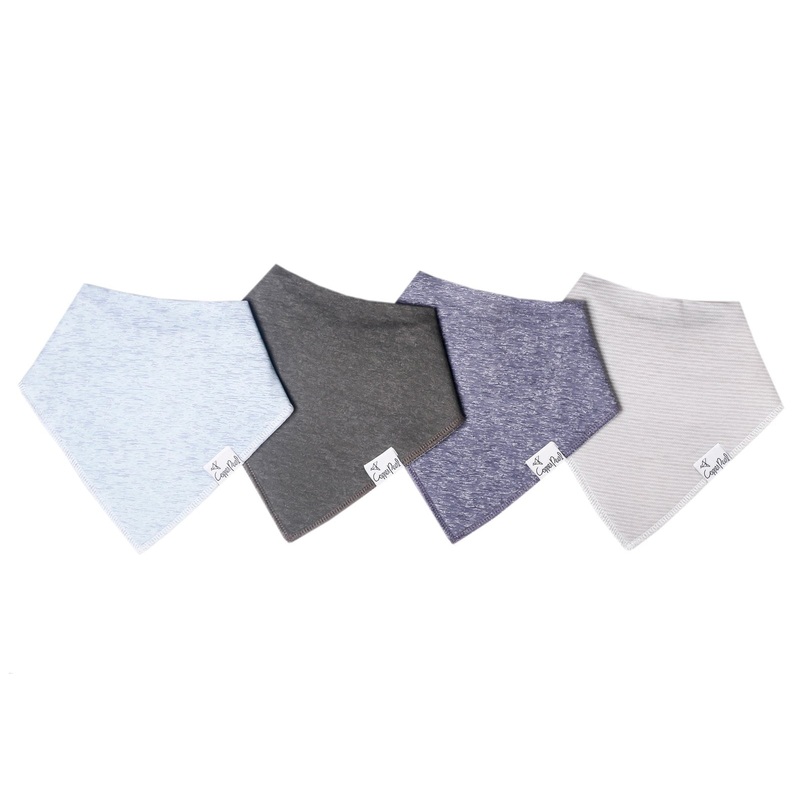 Copper Pearl Baby Bandana Bibs | Lennon
