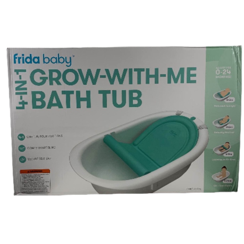 FridaBaby Grow-With-Me Bath Tub, Updated, Mesh Seat