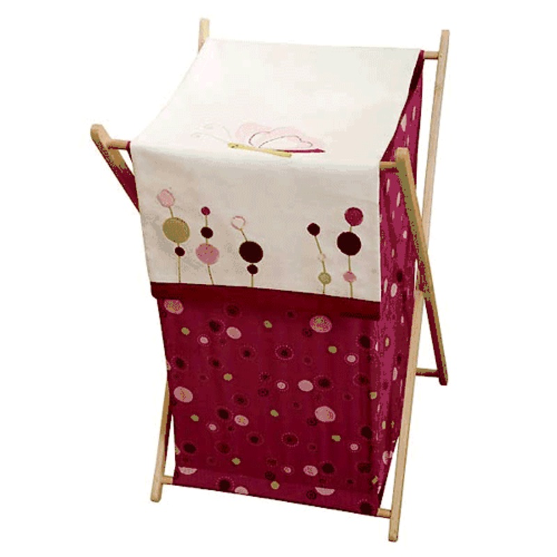 Lambs & Ivy Raspberry Swirl Hamper